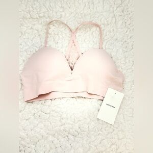 Nordstrom Light Pink Lace Padded Bralette
